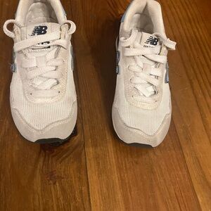 New Balance Kids' Sneakers in White and Blue